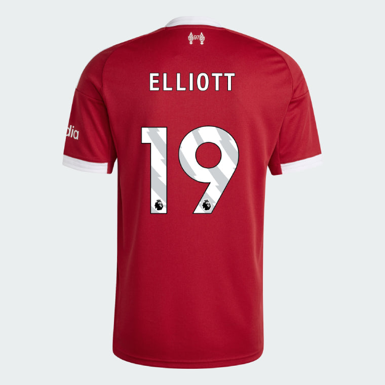 Liverpool 2025-26 ELLIOTT 19 Home Jersey – Red
