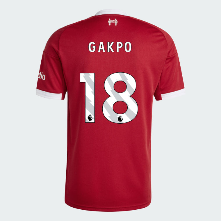 Liverpool 2025-26 GAKPO 18 Home Jersey – Red