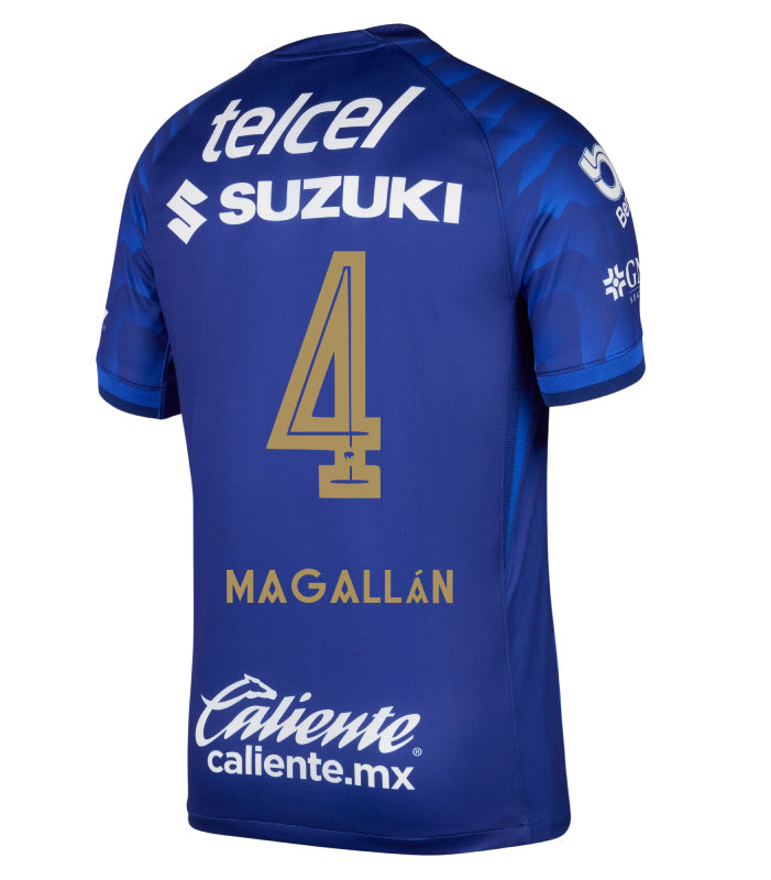 Pumas UNAM 2025-26 MAGALLÁN 4 Away Jersey – Azul Marino