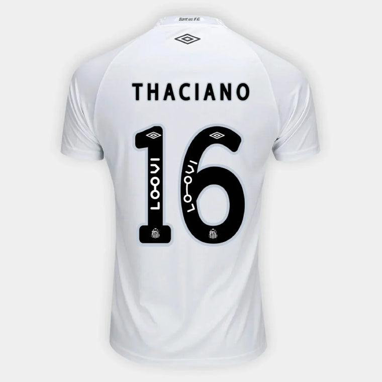 Santos FC THACIANO 16 Home 2025-26 Jersey – White