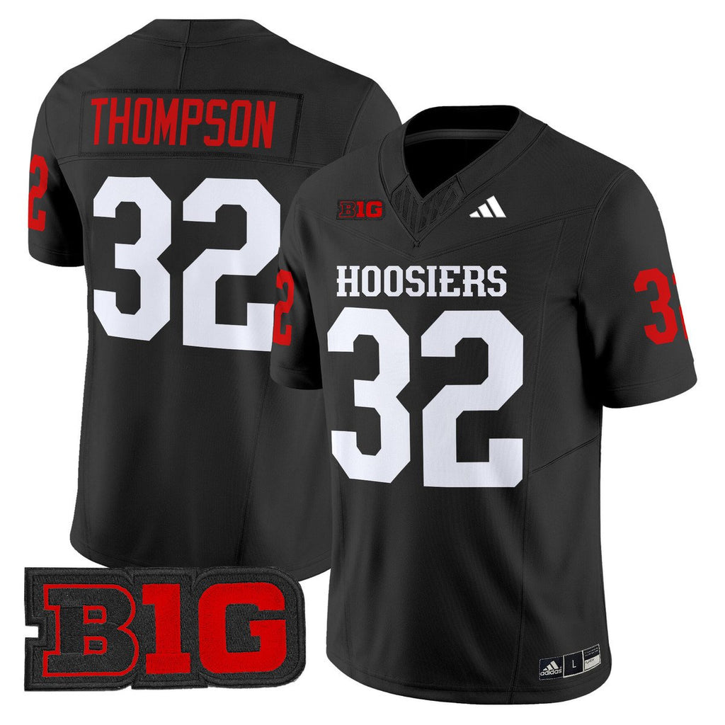Anthony Thompson Jersey #32 Indiana Hoosiers 2025 Limited Stitched Black